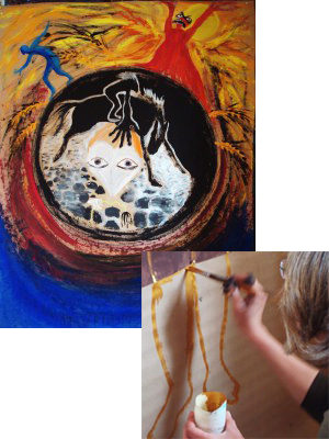 Bildterapi och myt på Österlen